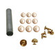 Domed Pearl Rivets with Fixing Hand Tool